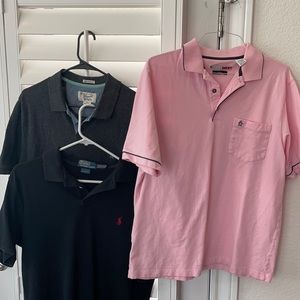 3 shirts for one price Ralph Lauren and penguin